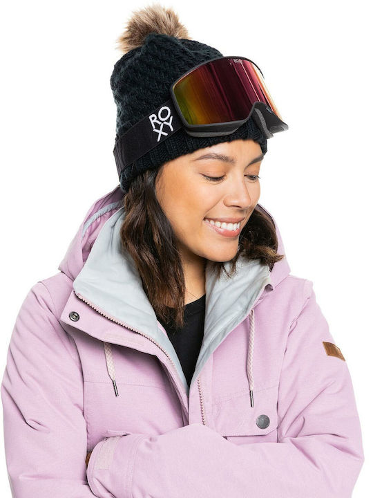 Roxy Storm Ski & Snowboard Goggles Kids Multicolored with Lens in Black Color