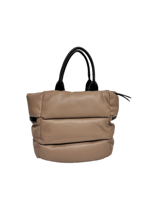 Verde Damen Tasche Hand Khaki