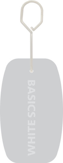 Auto Gs Αρωματική Καρτέλα Κρεμαστή Αυτοκινήτου Basics Collection White Elegance