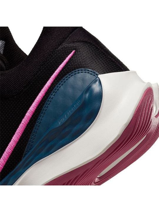 Renew Elevate III Low Basketball Shoes Black / Pinkcicle / Valerian Blue