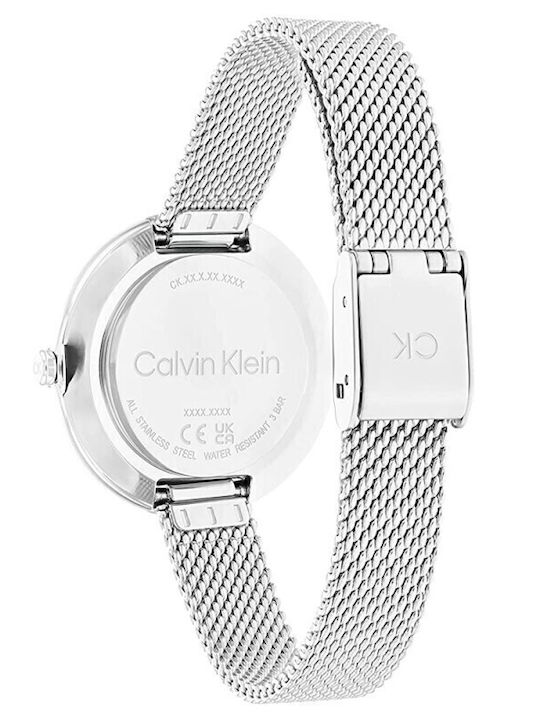 Calvin Klein Кварцов Часовник с Метална Верижка Calvin Klein Кварцов Часовник с Метална Верижка