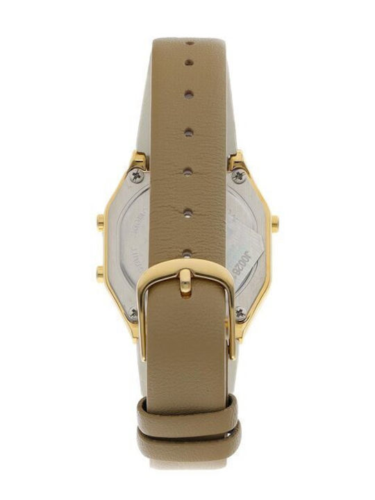 Casio Vintage Ρολόι Μπαταρίας με Δερμάτινο Λουράκι