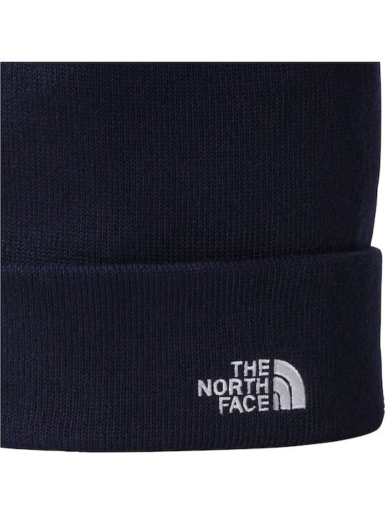 Knitted Beanie Cap Navy Blue