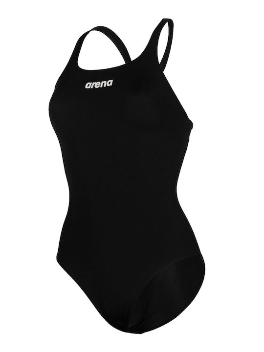 Pro Solid Sportlicher Badeanzug Schwarz