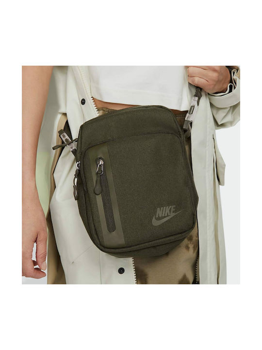 Nike Elemental Ανδρική Τσάντα Ώμου / Χιαστί σε Χακί χρώμα