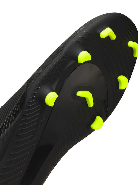 Nike Mercurial Vapor 15 Club Football Shoes with Cleats Black / Dark Smoke Grey / Summit White / Volt