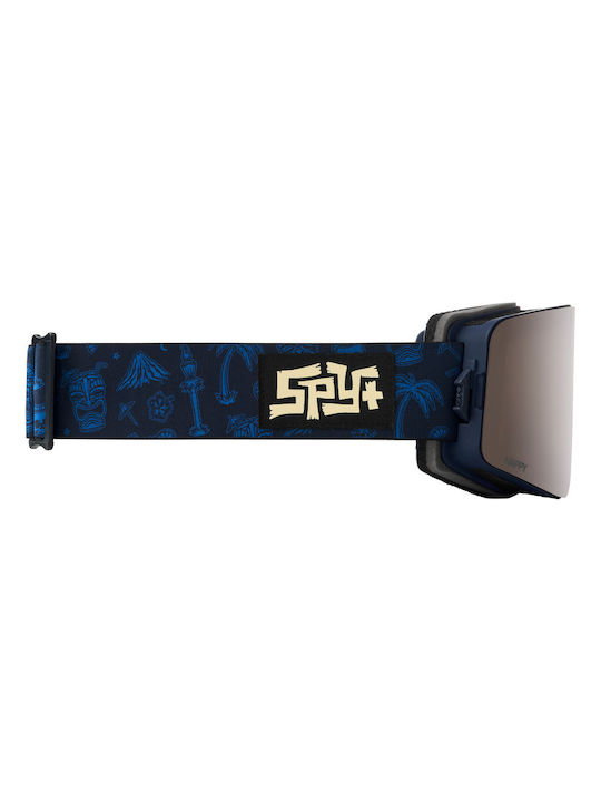 Spy Marauder Ski & Snowboard Goggles for Adults with Mirror Lens in Gray Colour
