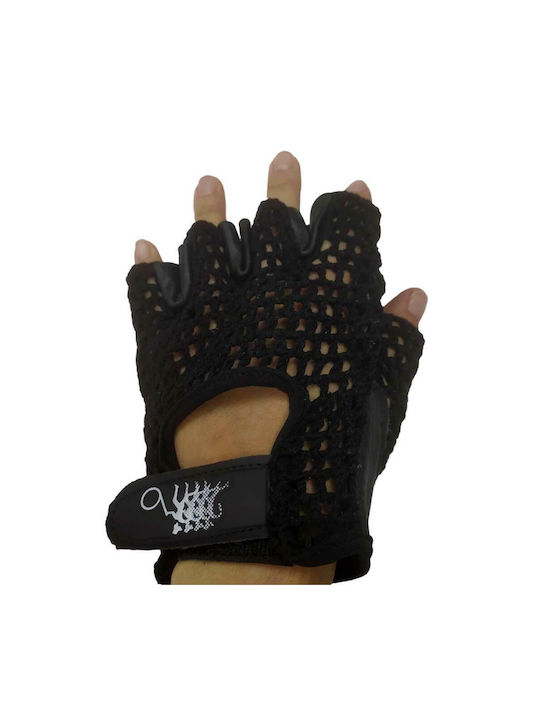Athlopaidia Men's Sports Gloves Gym Black