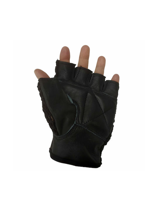 Athlopaidia Men's Sports Gloves Gym Black