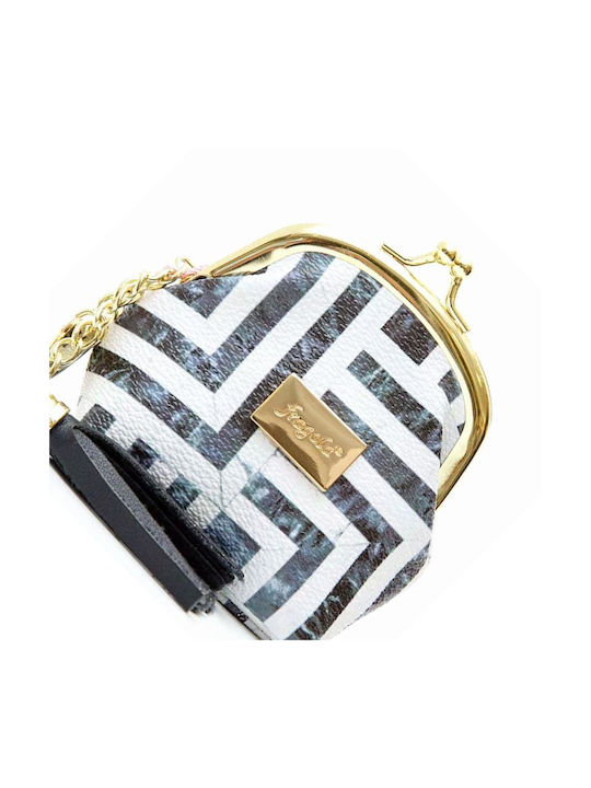 Fragola Small Women's Wallet Coins White/Black