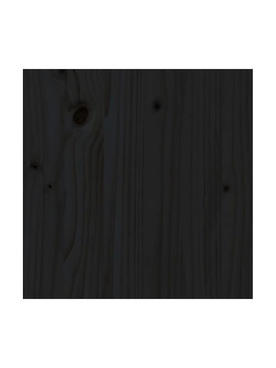 vidaXL Set 2 Blumenkästen Holz Schwarze