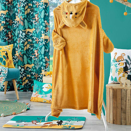 Flamingo Kids Synthetic Rug Jungle Story 45x75cm