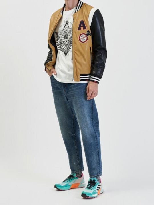 Men's Elastic Blue Jeans Pants