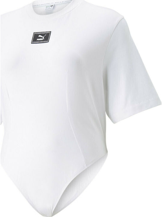 Bodysuit pentru femei Alb