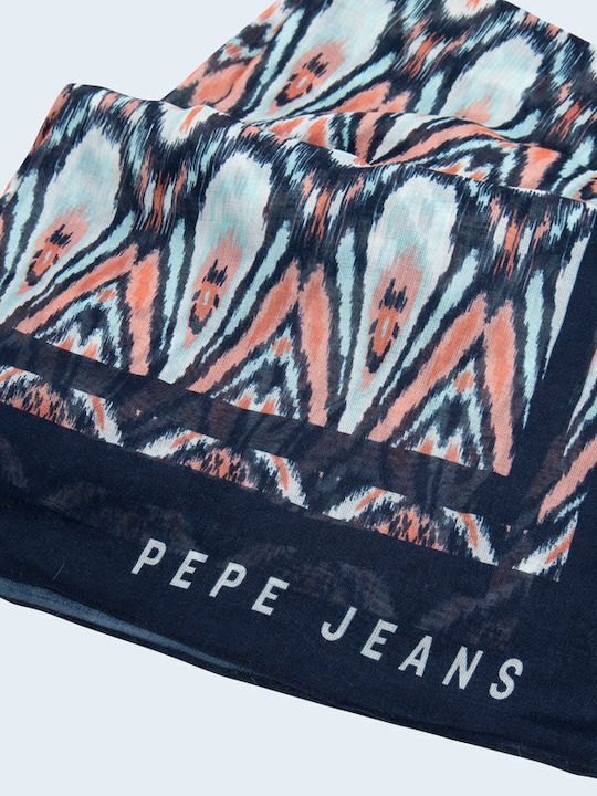Pepe Jeans Γυναικείο Φουλάρι Navy Μπλε