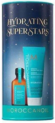 Moroccanoil Women's Hair Care Set Hydrating Superstars with Oil / Mask 2x100ml