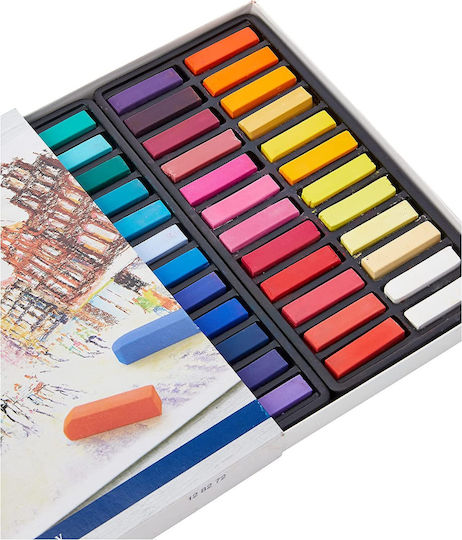 Faber-Castell Soft Pastels Crayons Set 72 Colours