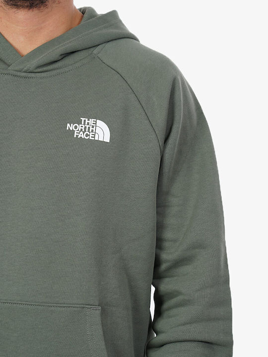 Sweatshirt with Hood Khaki