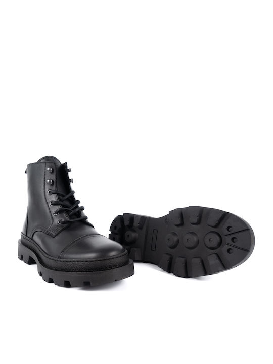Piele Negru Bocanci