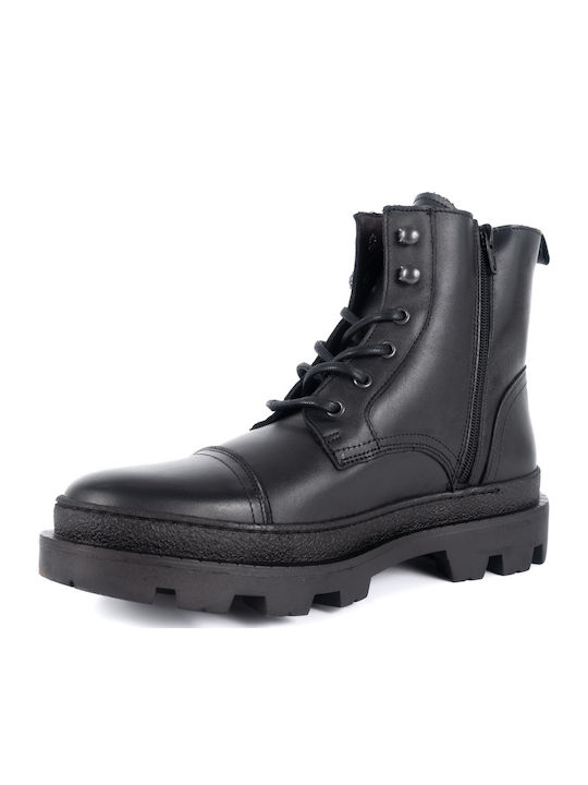 Piele Negru Bocanci
