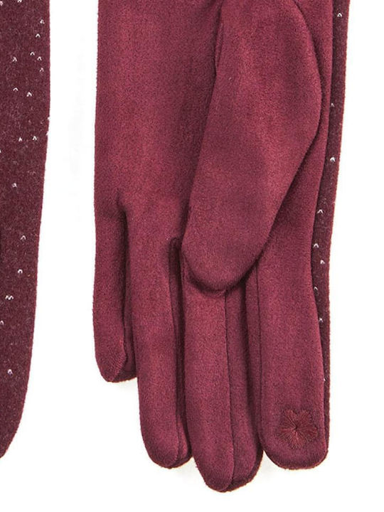 Burgundy Handschuhe