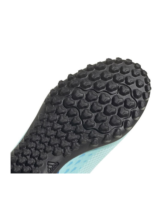 adidas X Speedportal.4 Football Shoes with Molded Cleats Clear Aqua / Power Blue / Solar Yellow