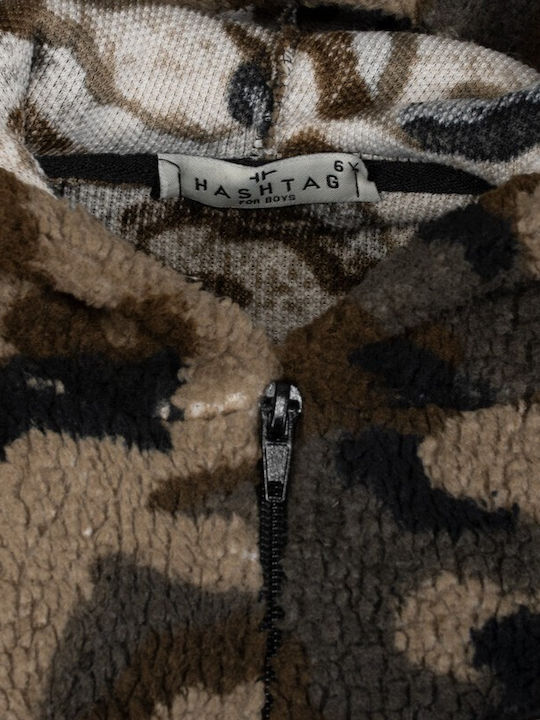 Kids Tracksuits With Top Khaki 2 Pieces