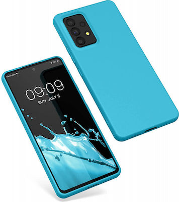 KWmobile Silicone Back Cover Ice Blue (Galaxy A53)