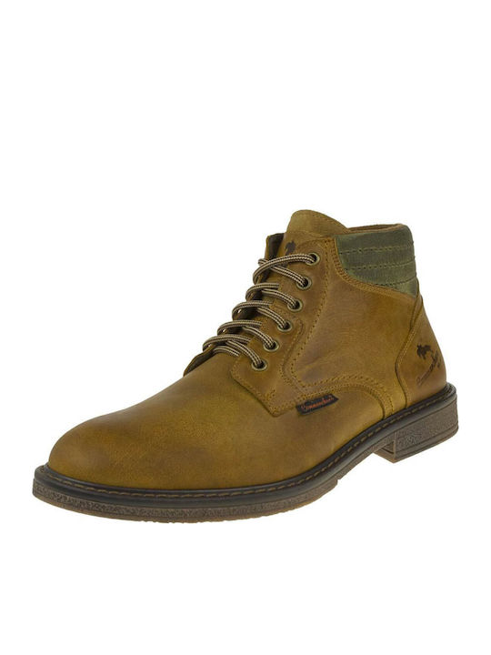 Leather Tabac Brown Boots
