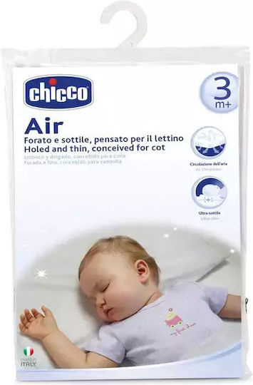 Chicco Βρεφικό Αντιπνικτικό Comfort Fit 3m+ Λευκό 32x45εκ. Chicco Βρεφικό Αντιπνικτικό Comfort Fit 3m+ Λευκό 32x45εκ.
