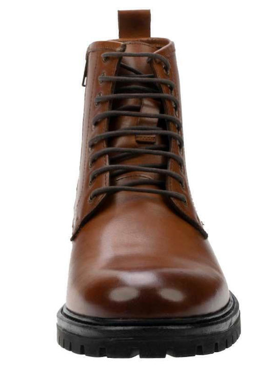 Leather Tabac Brown Boots