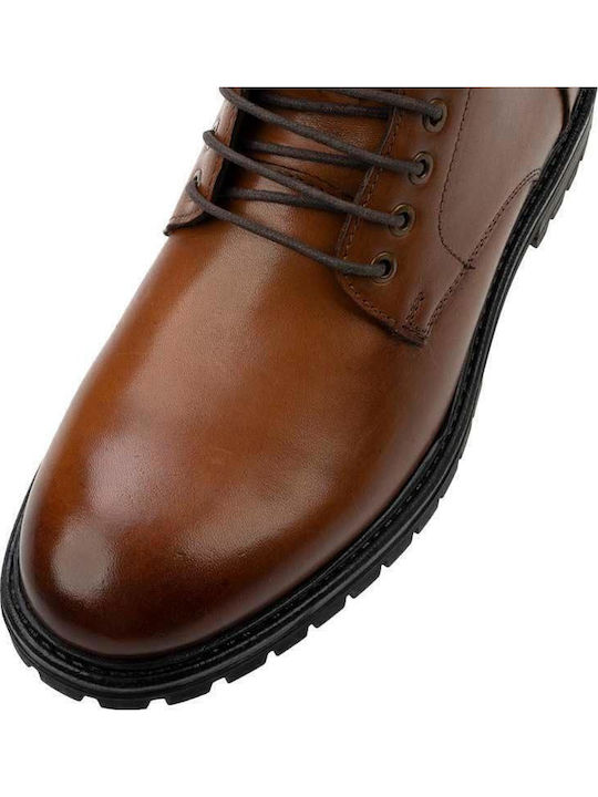 Leather Tabac Brown Boots