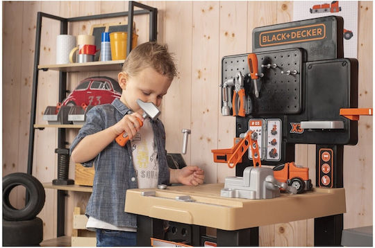 Smoby Black & Decker Mega Center Für Kinder-Abarbeitsbänke Ab 3 Jahren 103 cm