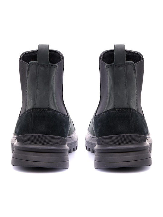 Schwarz Chelsea Stiefeletten Anatomisch