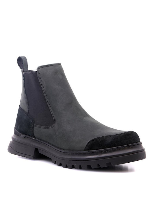 Softies Men's Chelsea Ankle Boots Black