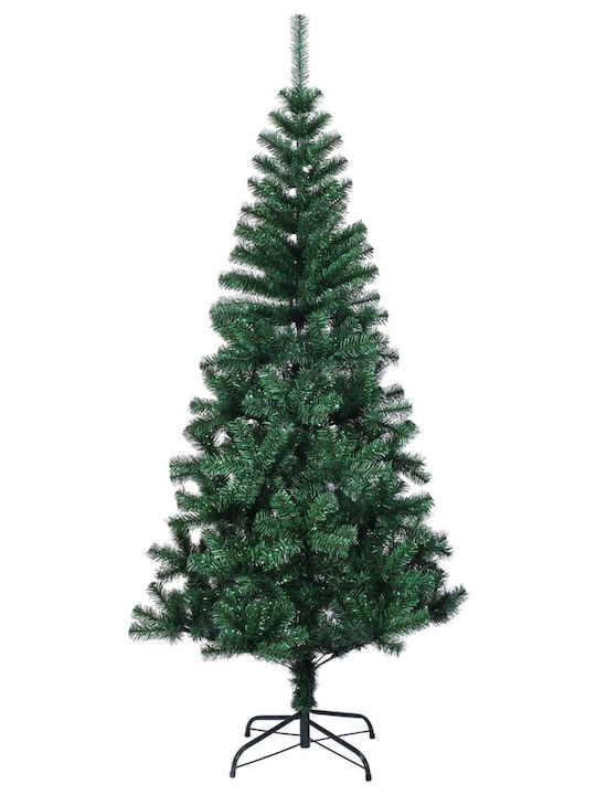 Christmas Green Tree with Metallic Base H240cm