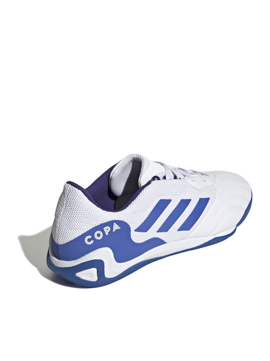 adidas Copa Sense.3 Ποδοσφαιρικά Παπούτσια Σάλας IN Λευκά