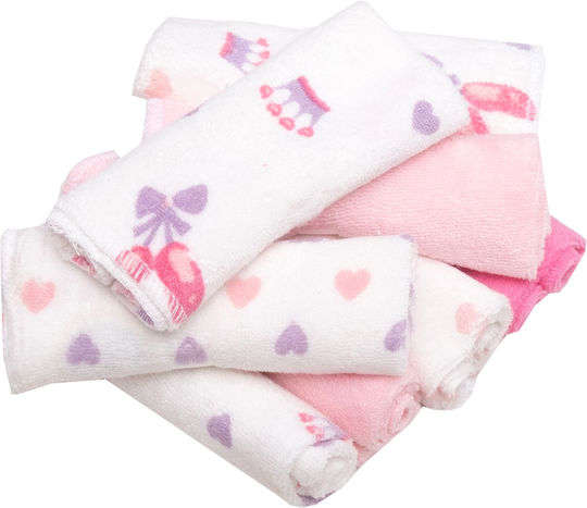 Viopros Schultertuch Burp Cloth 23x23cm 8 Stück