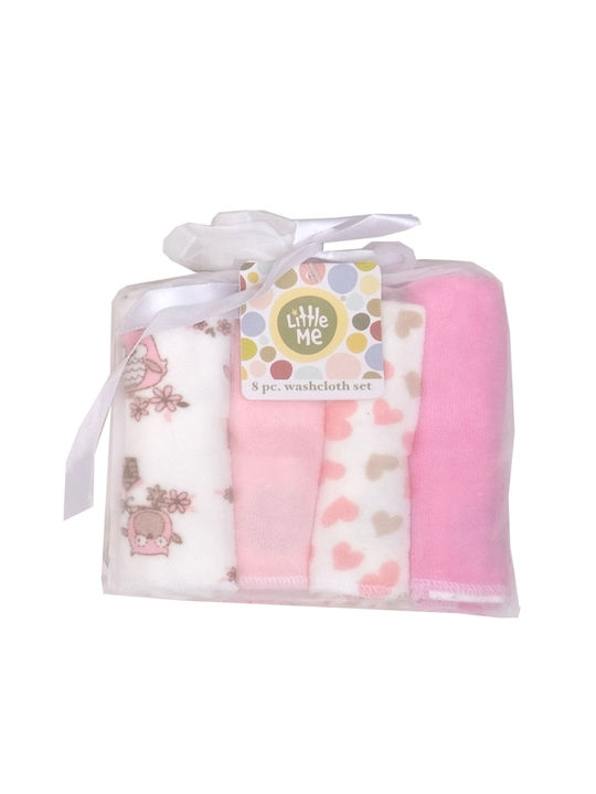 Viopros Cotton Shoulder Burp Cloths Multicolour 23x23cm. 8pcs