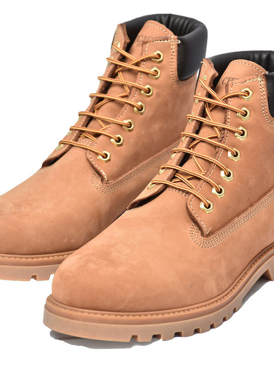 Everest Кожени Мъжки ботуши Cookie Brown
