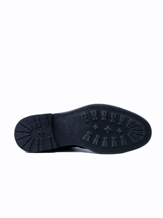 Ghete Barbati Chelsea Din Piele Anatomic Negru
