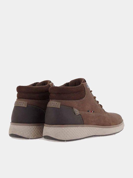 Suede Ανδρικά Μποτάκια Cognac