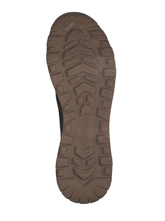 Leather Pink Men's Boots Anatomical