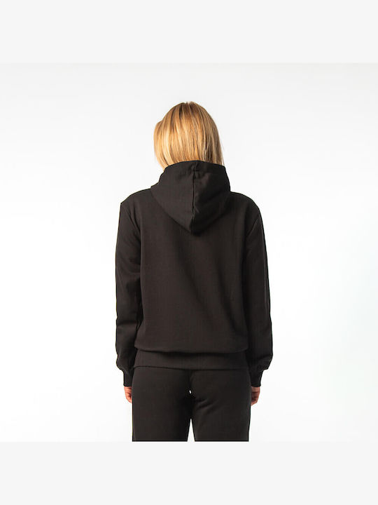 Be:Nation Women's Hooded Sweatshirt Black