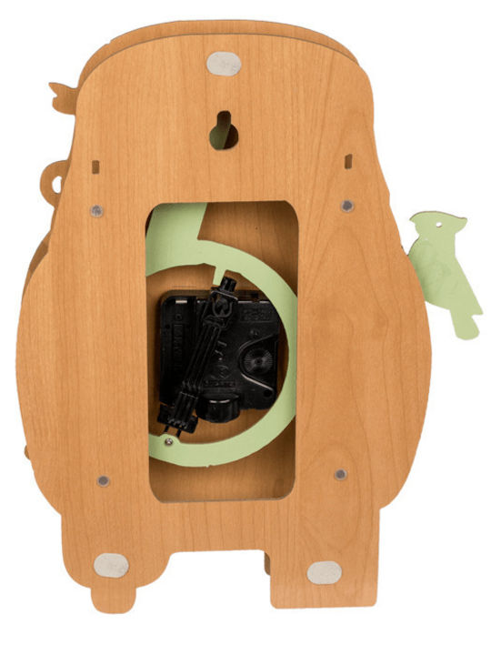 Out of the Blue Kids Wall Clock Wooden with Pendulum 21x29cm