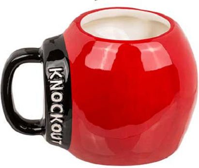 Out of the Blue Boxing Glove Mug Ceramic Red 500ml