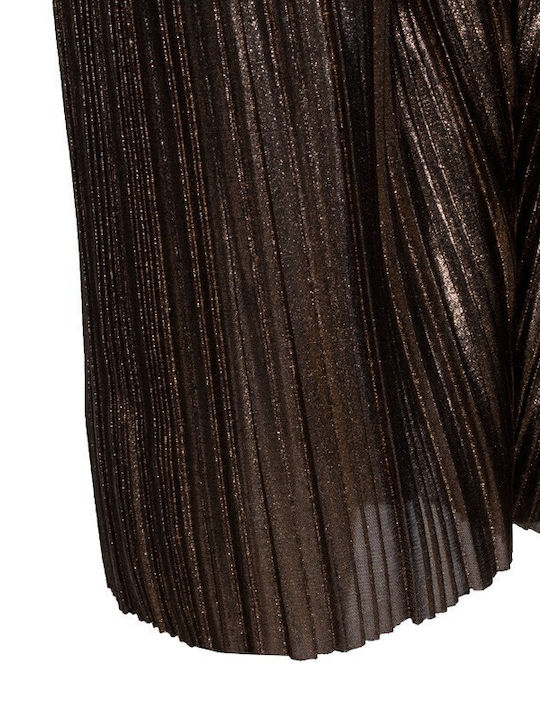 Kids' Fabric Palazzo Pants Gold