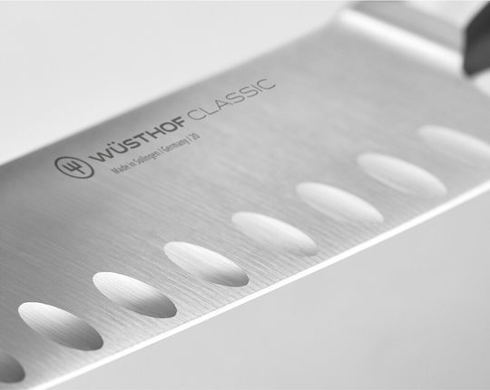 Wusthof Classic Cuțit Nakiri din Oțel Inoxidabil Negru 17cm