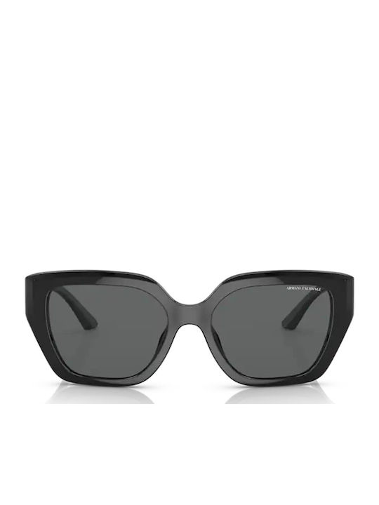 Armani Exchange Мъжки Слънчеви Очила с Черна Пластмасова Рамка и Сиви Стъкла AX4125SU 815887