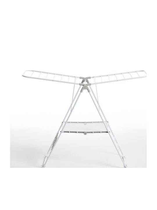 Rayen Rayen Metallic Folding Floor Clothes Drying Rack with Hanging Length 16m